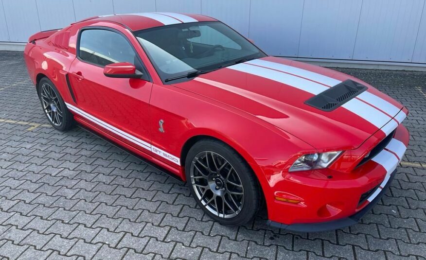 Ford Mustang Shelby GT500 switch xenon kůže shaker