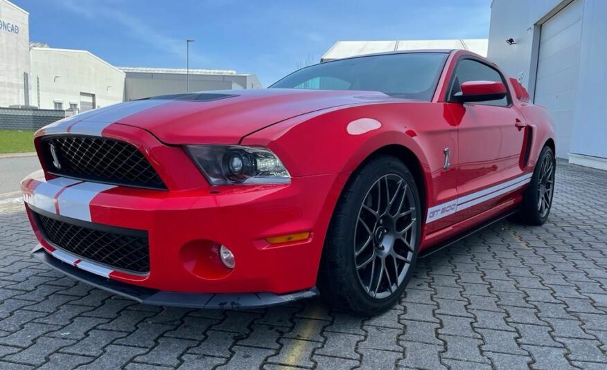 Ford Mustang Shelby GT500 switch xenon kůže shaker