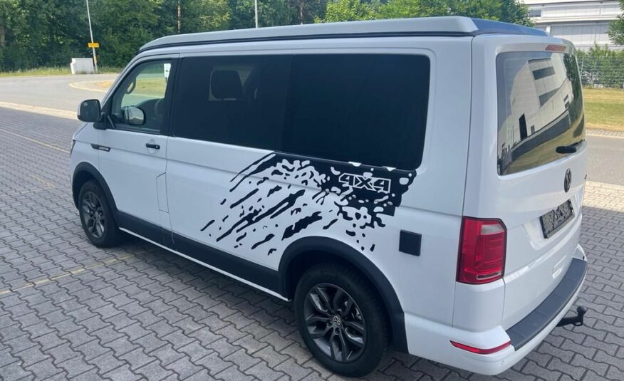 Volkswagen T6 4Motion California přestavba 4WD uzávěrka kuchyně