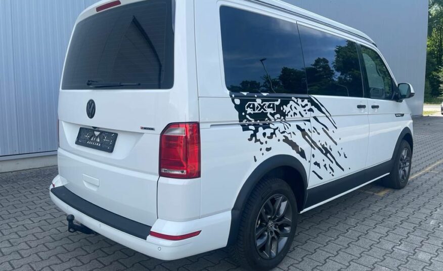 Volkswagen T6 4Motion California přestavba 4WD uzávěrka kuchyně
