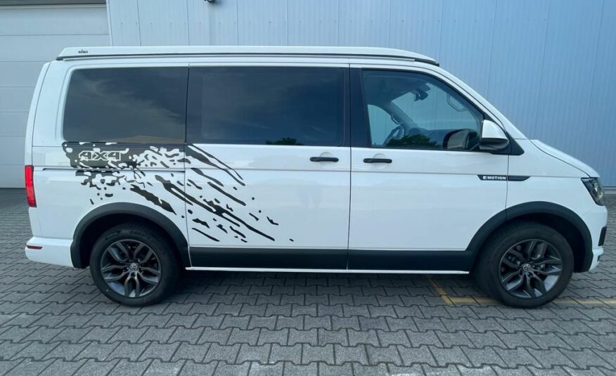 Volkswagen T6 4Motion California přestavba 4WD uzávěrka kuchyně